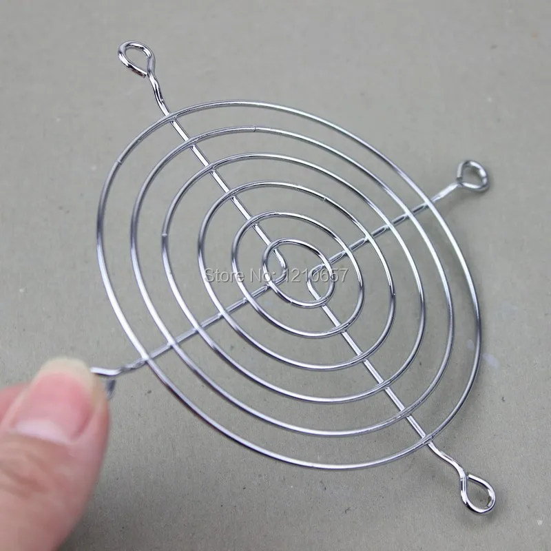 Сетка для защиты вентилятора 2 шт./партия железный сетчатый чехол компьютера 9 см