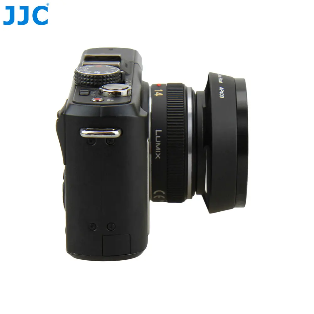 Металлическая защитная крышка объектива JJC для Panasonic Lumix G 20 мм f/1 7 II или 14 f/2 5 ASPH |