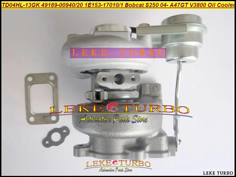 Фото Турбокомпрессор TD04HL-13GK 49189-00940 49189-00920 1E153-17012 для Bobcat S250, погрузчик M Earth Moving 2004- A47GT V3800 №4