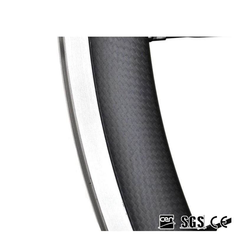 Catazer 700C 23 мм широкий дорожный велосипед полный углерода глубина 38 довод колесная