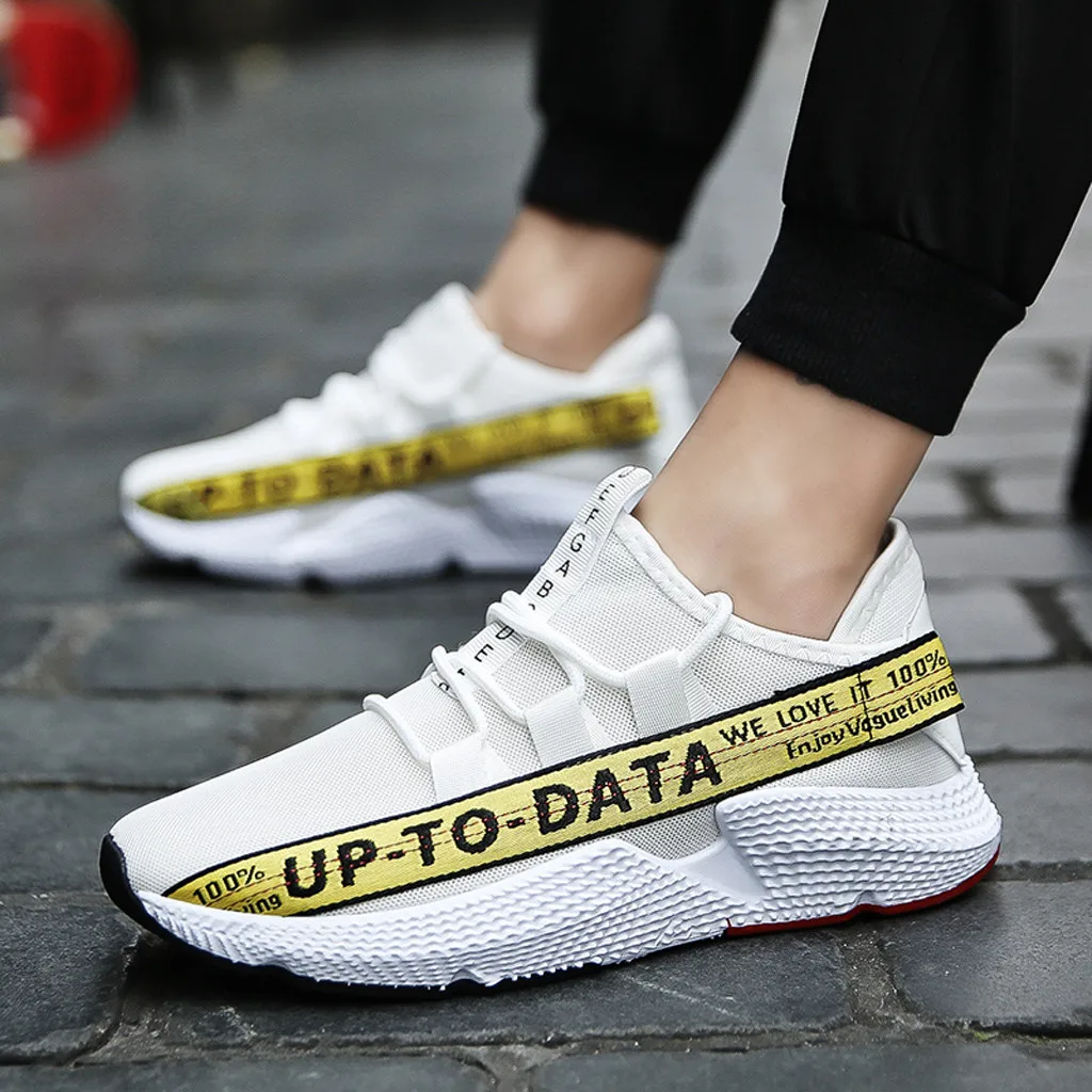 Men's Casual Shoes Wild Fashionable Sneakers Mesh Breathable Movement | Обувь