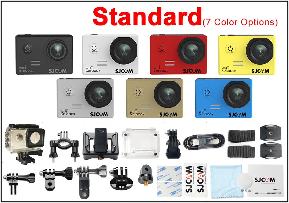 Спортивная Экшн-камера SJCAM SJ5000X Elite, гироскоп, Wi-Fi, 4 K, 24fps, HD, для дайвинга, 30 м, водонепроницаемая, NTK96660, SJ, Спортивная DV камера