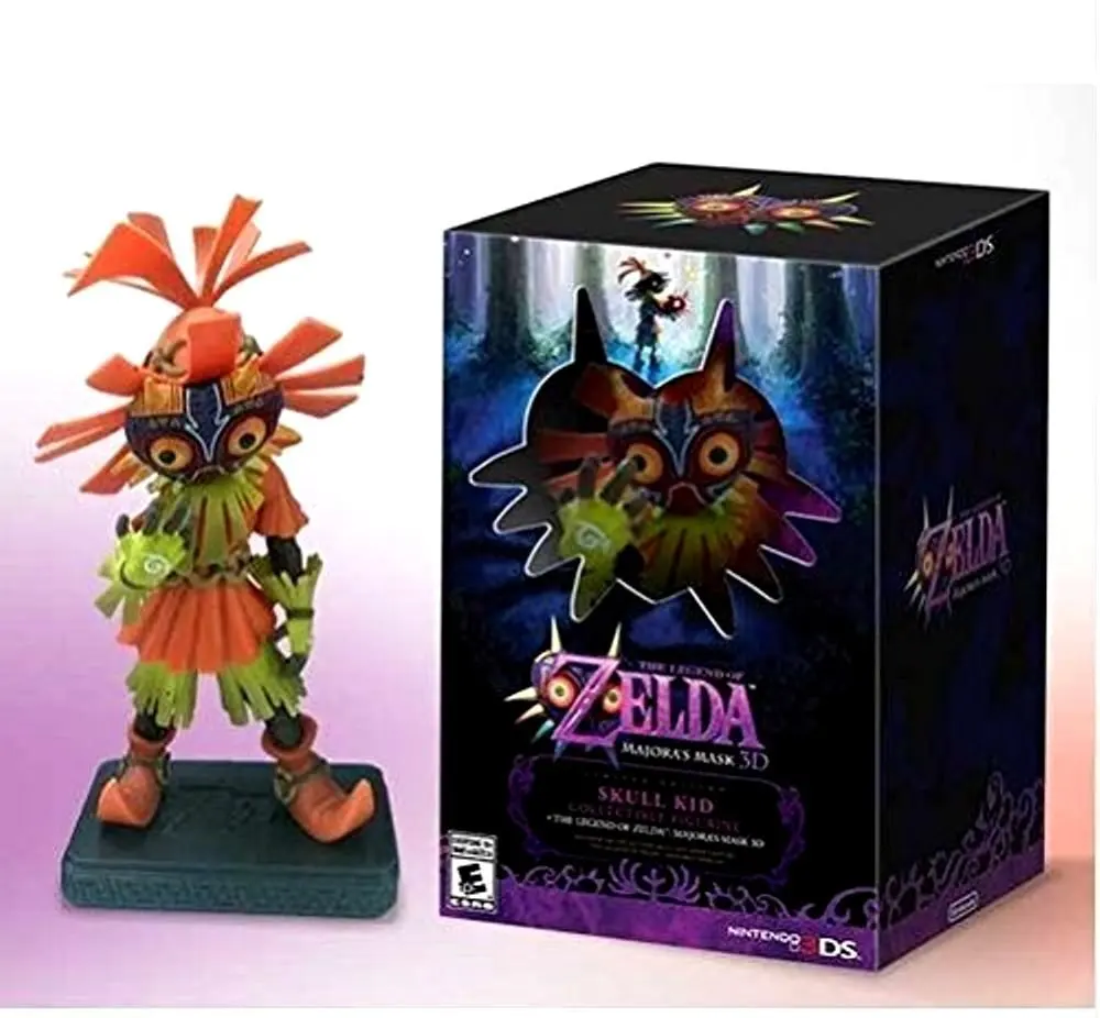 Новый Легенда Зельды рисунок черепа малыша фигурка majoras mask лимитированная Nintendo 3DS