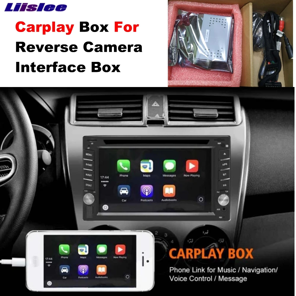 Liislee Carplay Box для интерфейса камеры в моем магазине IOS и Android|ТВ-приемник