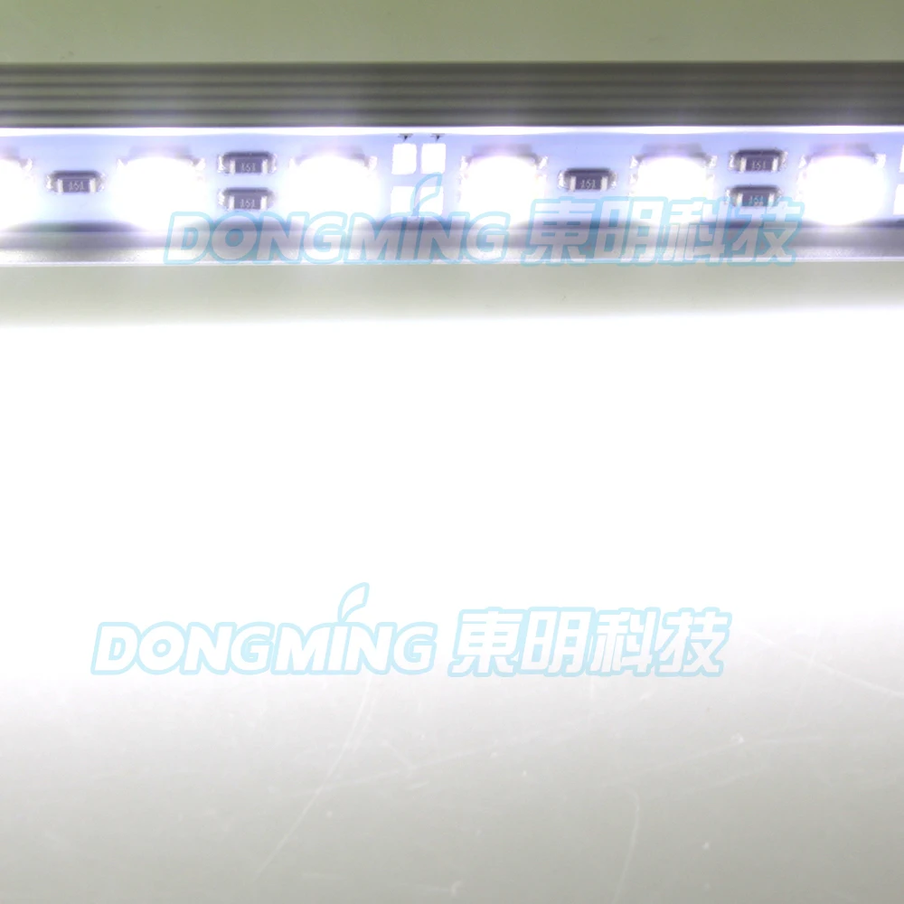 U/V алюминиевый профиль DC 12V LED Bar Light 50 см 36led s led luces strip 5630 для кухни шкафа кабинета