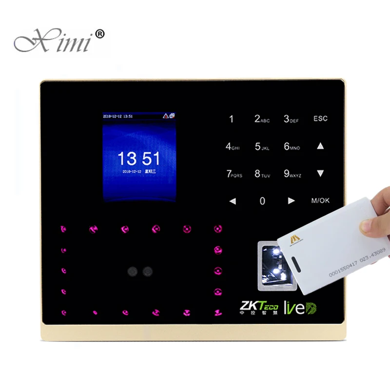 P2P облачная посещаемость биометрические лица и пальцы печати времени контроль