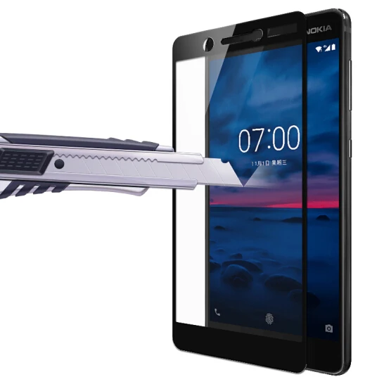 3D полное покрытие закаленное стекло для Nokia 2 3 5 6 7 8 протектор экрана | Мобильные