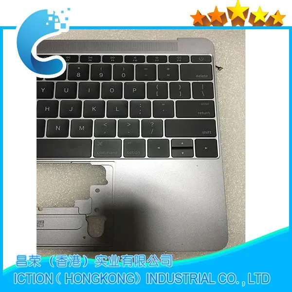 Оригинал для Macbook Pro Retina 12 &quotA1534 Topcase с клавиатурой Верхняя панель американская