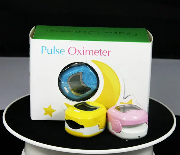 Contec Пульсоксиметр для детей/детей ЖК дисплей CMS50QA Кислород SpO2 3 цвета|fingertip pulse