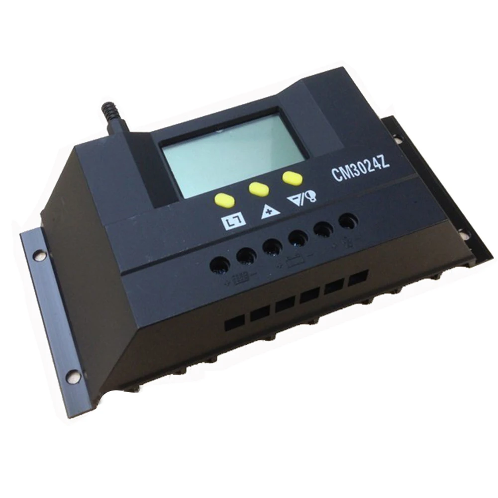 CM3024Z 12 В/24 В 30A Genetator режим зарядки Солнечный контроллер заряда напряжение