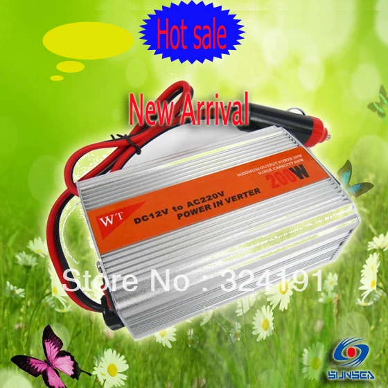 200 Вт модифицированный синусоидальный автомобильный инвертор с usb разъемом cigarrette