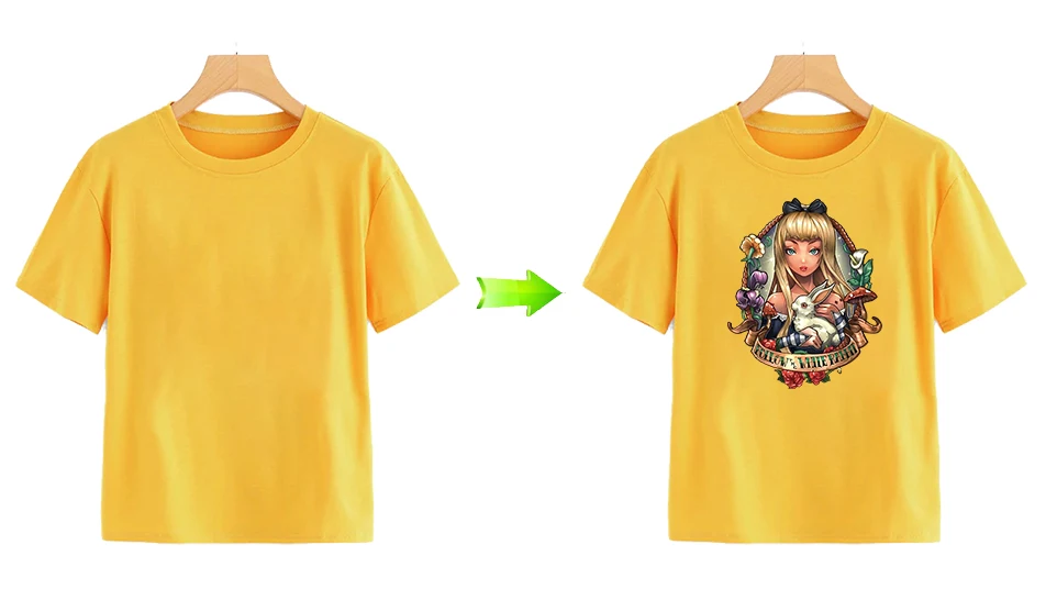 DIY патч Европа Поп мультфильм девушка железные нашивки для одежды Детская футболка куртка толстовка a-уровня термопереводные наклейки