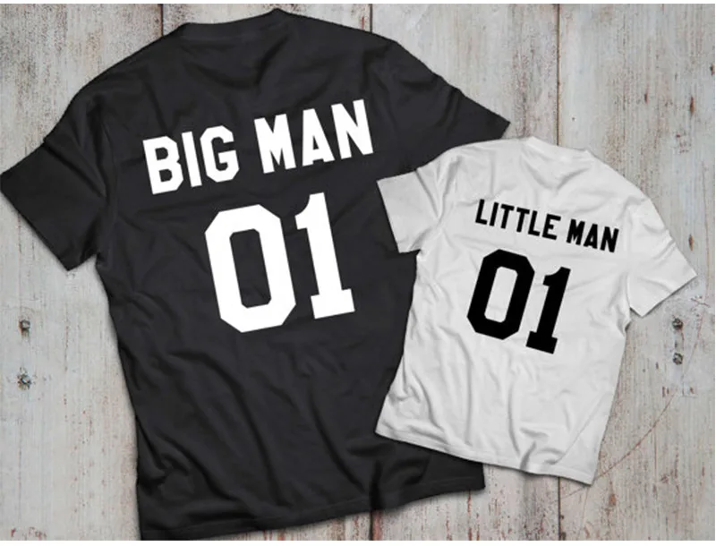 Summer Matching Outfits Dad&ampSon T Shirt Family Parent-Children Clothing Father Son Clothes Cotton t shirts Apparel Look | Мать и