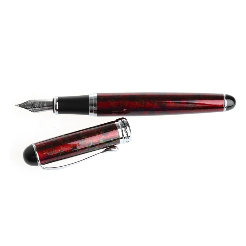 JINHAO X 750 художественная авторучка выдвижной колпачок Изогнутый наконечник для