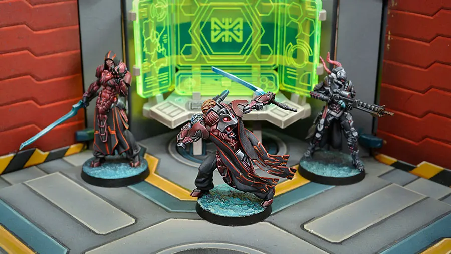 [Loong Way Miniatures] Corvus Belli Infinity 0533 UMBRA LEGATES 32 мм Металлические Миниатюрные|Аксессуары для