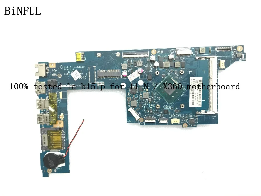 Быстрая доставка. Абсолютно новый ZPT10 LA B151P материнская плата для HP 11 N X360 ноутбука