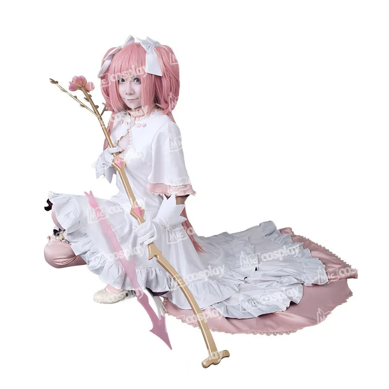 Puella Magi Madoka Magica madoka kaname окончательный вариант Косплэй Хэллоуина вечерние платье