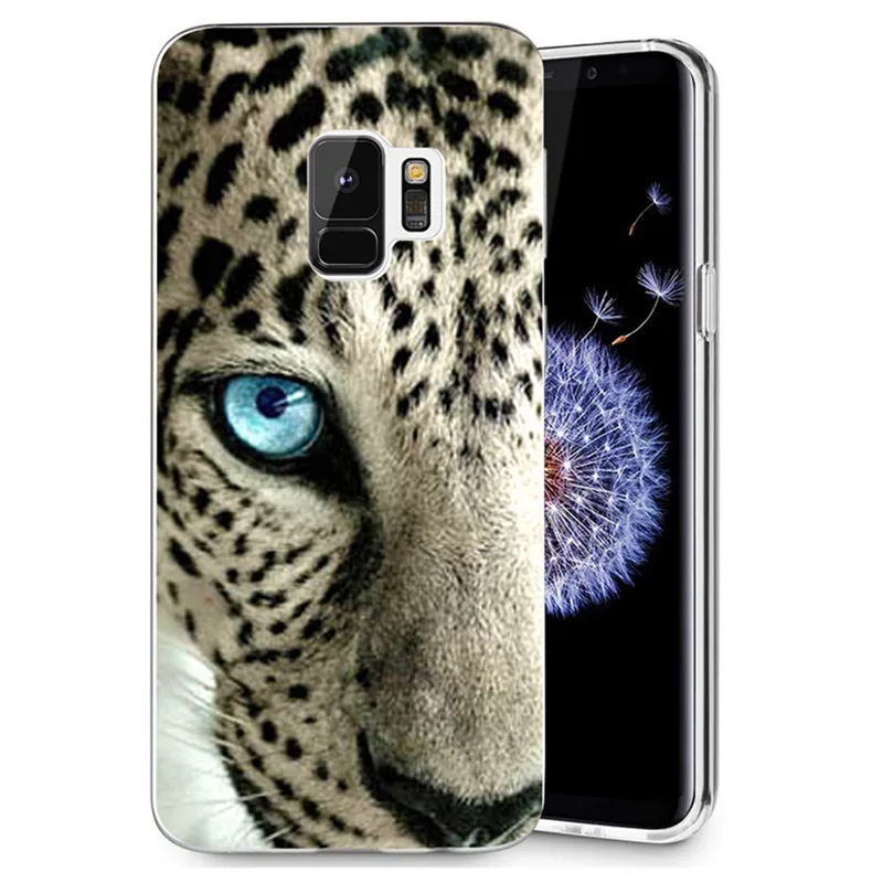 For Samsung Galaxy S3 S9 S9Plus S8 Plus S7 edge Note 8 TPU Soft particularly design Lion Tiger Painted Case Fundas R043 |
