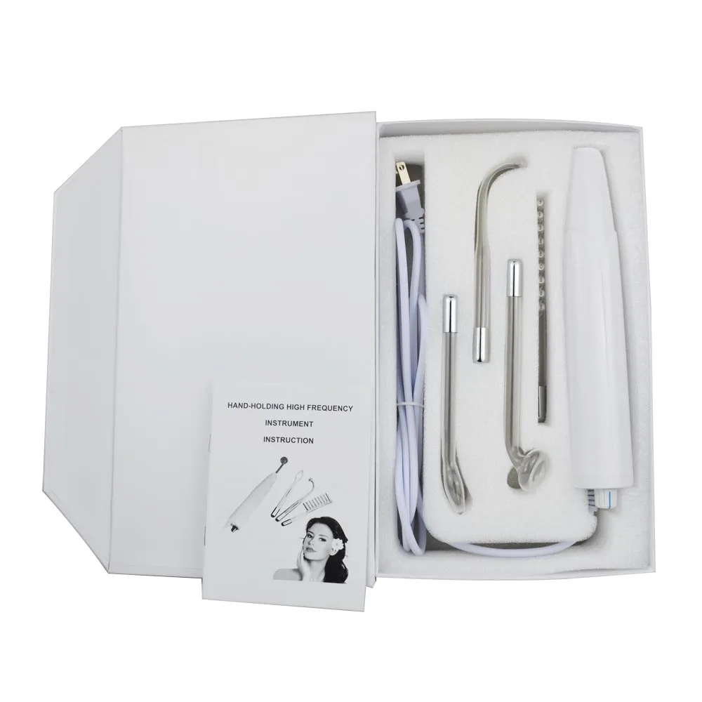 Портативный высокочастотный прибор для ухода за лицом инструмент удаления