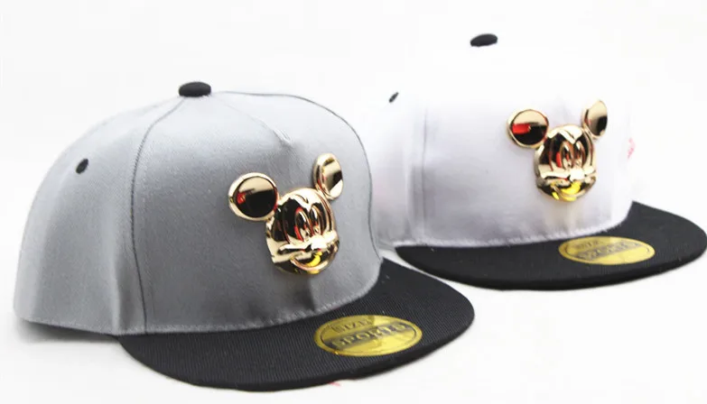 Freely Adjustable Kid Hat For Boy And Girl Comfortable Texture Adumbral Baseball Caps Cartoon Cute Mouse Healthy Baseball Caps