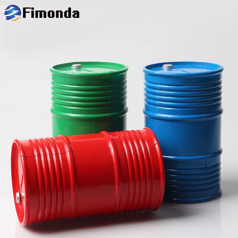 

Plastic Mini Oil Drum Tool For 1/10 RC Crawler Car Axial SCX10 90047 TAMIYA CC01 D90 D110 TF2 TRX4 Simulation Decoration