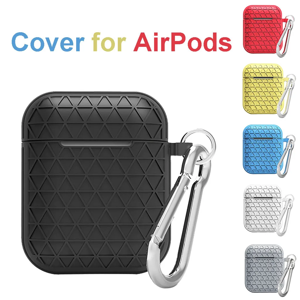 Мягкий силиконовый чехол для Apple Airpods противоударный Air Pods наушников ультратонкий