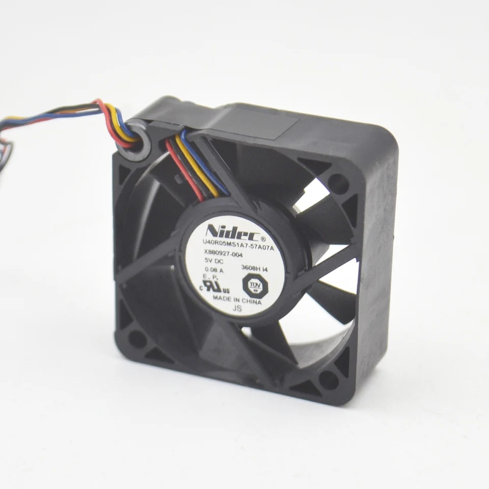 3pcs cooling fan 4015 4cm 40mm U40R05MS1A7-57A07A X880927-004 5V 0.08A 4 wires | Компьютеры и офис