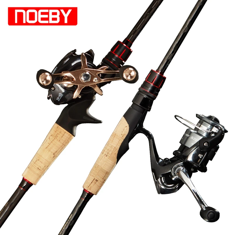 NOEBY LEISURE BASS 1 98 m 2 13 29 44 быстрая прядильная/литая Удочка M/ML/MH из углеродного волокна