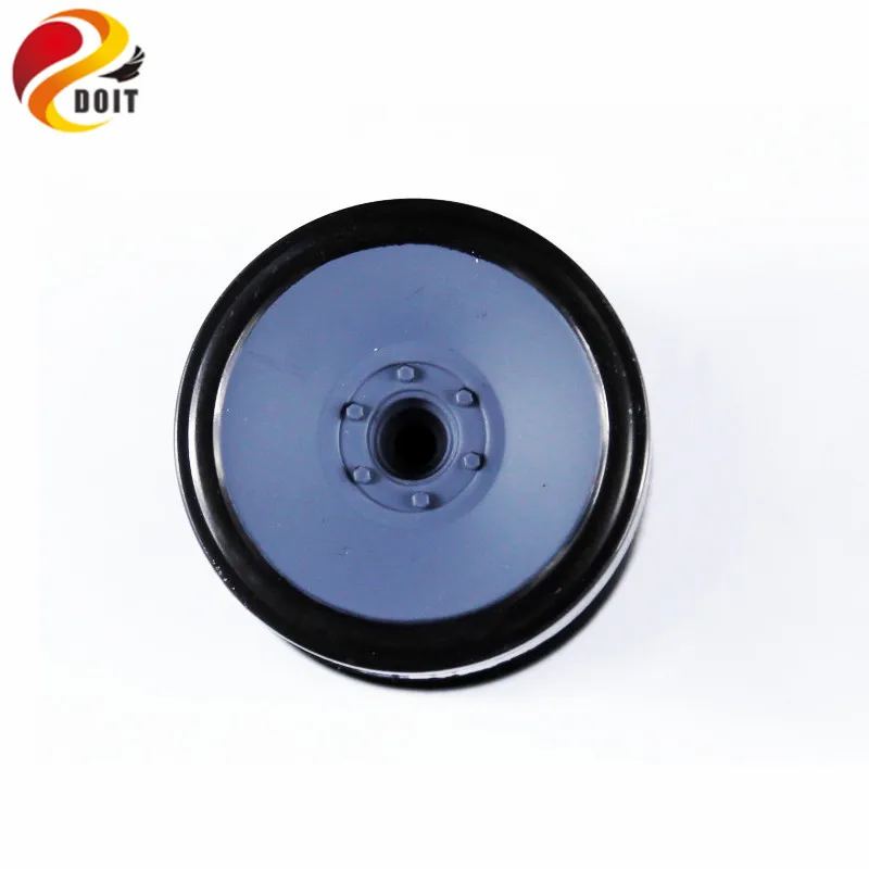 

DOIT 1set Tank Chassis Accessory with 2pcs Bearing Wheel+1pcs Driving Wheel+1pcs coupling + 1pcs Tracks DIY RC Toy Parts