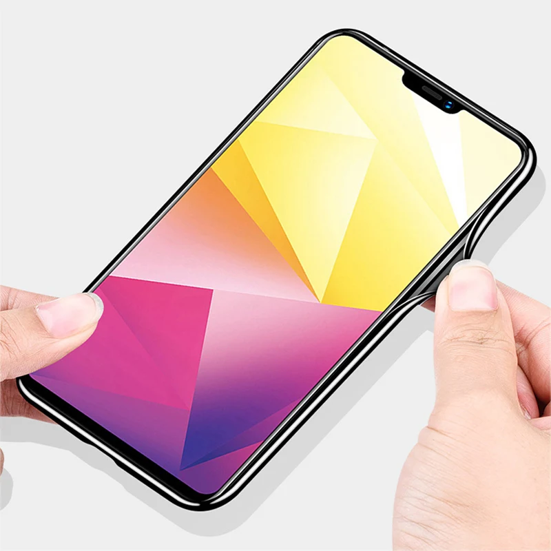 Для xiaomi mi Mix 2 s чехол-накладка из синего закаленного стекла для Mix2s чехлы телефонов