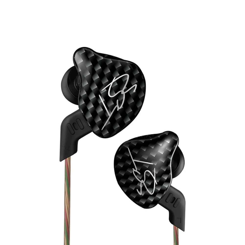 Гибридные наушники KZ ZST Bluetooth + Проводные 2 кабеля арматура Динамический привод Hi Fi