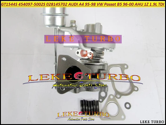 GT1544S 454097 454097-0001 454097-0002 028145702 турбо для AUDI A4 1995-98 Volkswagen VW Passat B5 1996-00 1Z AHU 1.9L TDI |