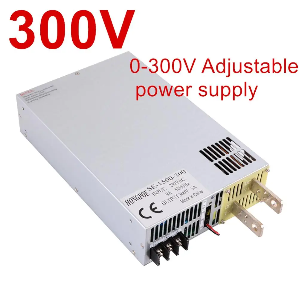 300 V блок питания 300 V 0-5 V Аналоговый контроль сигнала ac-dc Высокая мощность 0-300 V регулируемая мощность 300VDC трансформатор питания