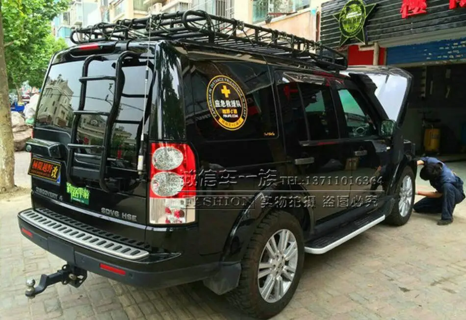 Задняя защитная накладка для Land Rover Discovery 3/4 LR3/4 2005 2017 бампера заднего порога из