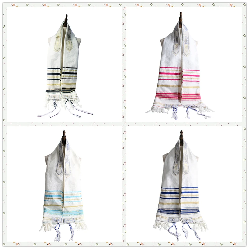 ZSQH Израиль tallit еврейский молитвенный шарф Утренняя Молитва шаль для женщин и