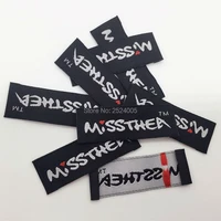 free shipping customized garment labelscollar labelstrademark manufacture wovenprinted labelsclothing woven labels