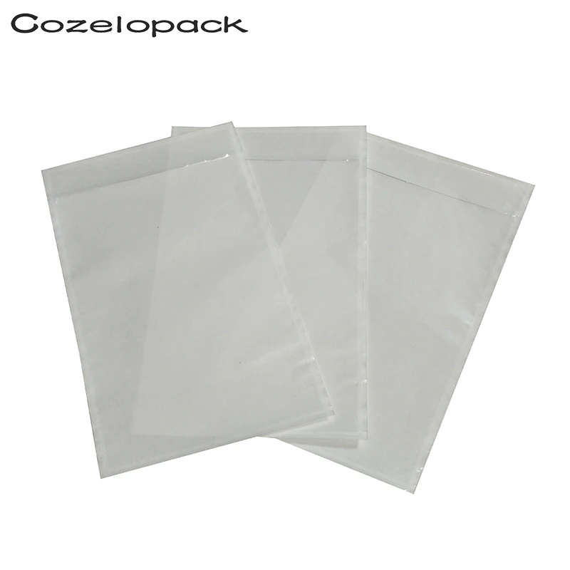 50 шт. 4 5x5 5 7x10 упаковочный лист конверт прозрачный лицевой счет Слип