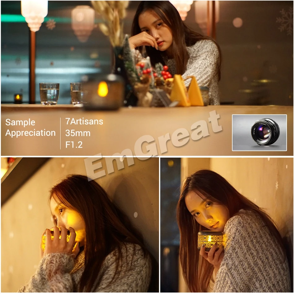 7 ремесленников 35 мм F1.2 Prime объектив для sony E-mount/для Fuji XF APS-C беззеркальная камера ручной фокусировки фиксированный объектив A6500 A6300 X-A1