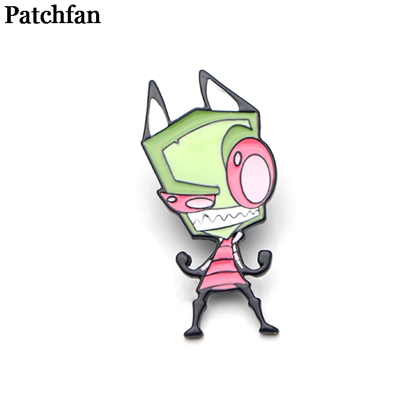 Patchfan Захватчик Зим броши для мужчин и женщин Прайд цинк эмаль шпильки медаль для рубашки рюкзак одежда сумка Декоративные значки A2141