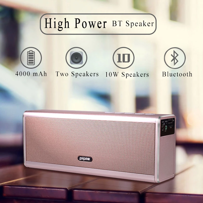 HAOBA Hi Fi беспроводной Bluetooth динамик 20 Вт стерео супер бас Caixa звуковая коробка