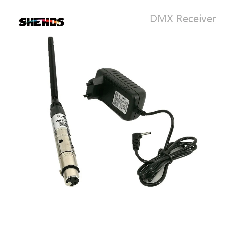 Беспроводной приемник и передатчик SHEHDS DMX 2 4G для беспроводного управления светом