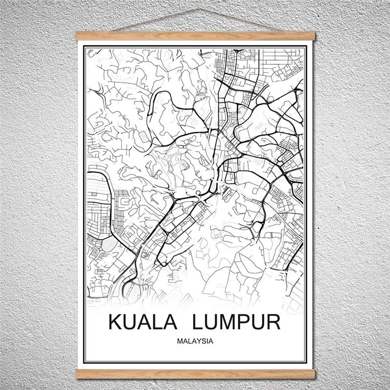 Индивидуальная картина Киева карта городов мира Картина маслом Современный