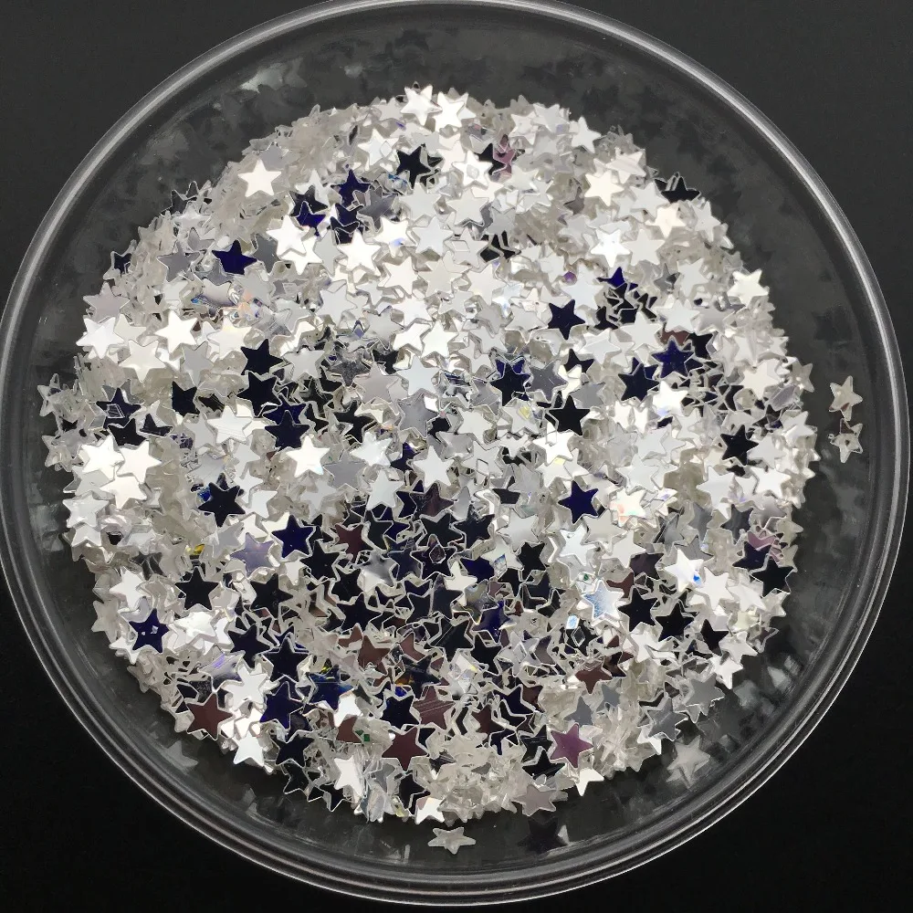 

20g 3-5mm Crystal Transparent PVC loose Sequins Glitter Paillettes for Nail Art manicure/sewing/wedding decoration confetti