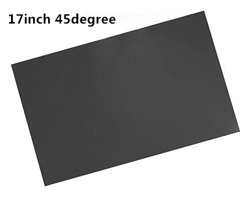 50pcs sheet 17inch LCD LED polarizing film for PC monitor screen 45degree