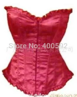 Free Shipping Sexy Purple Satin Corset Mature Lady Sex | Женская одежда