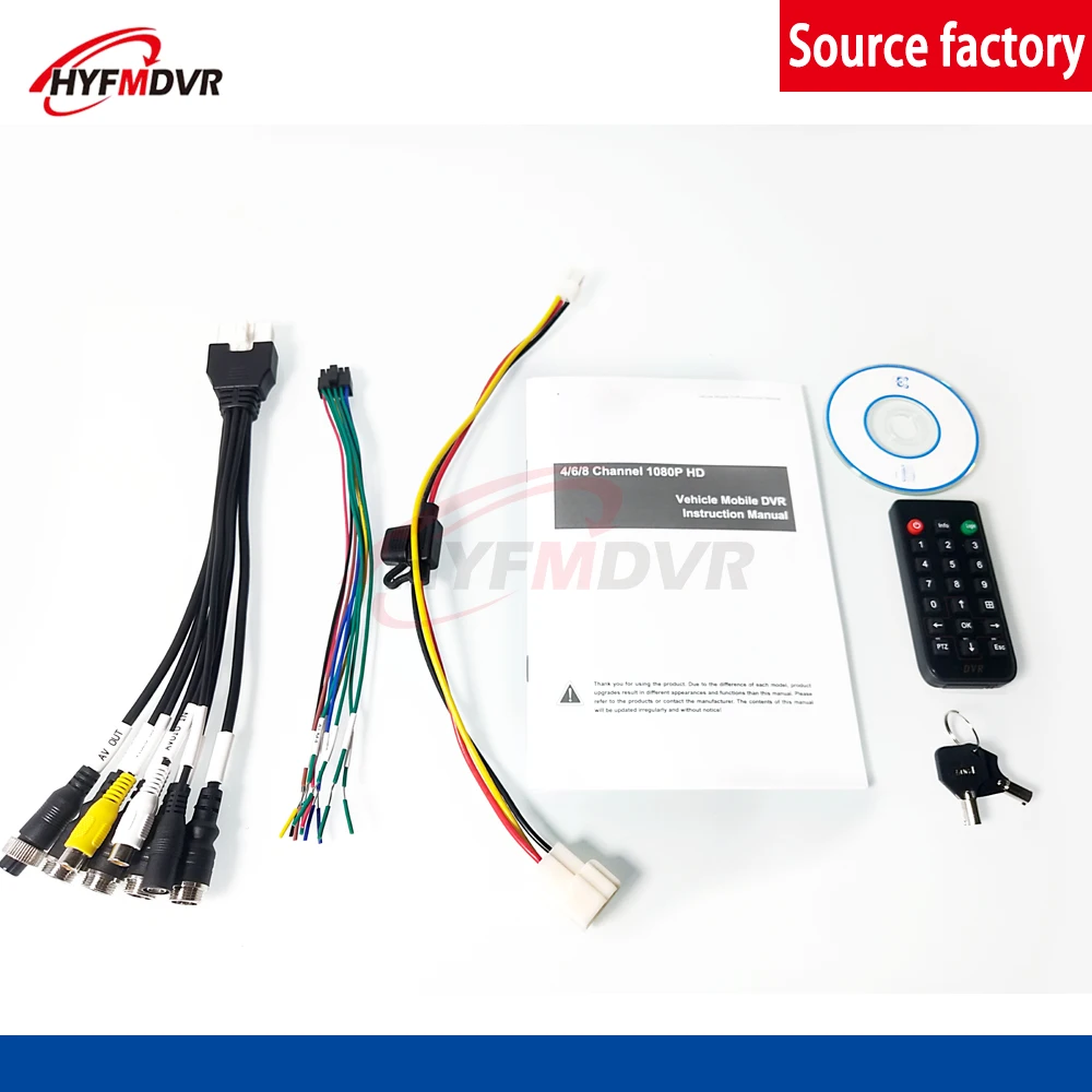Видеорегистратор MDVR 5CH с высоким разрешением 1080P устройство для хранения двух SD