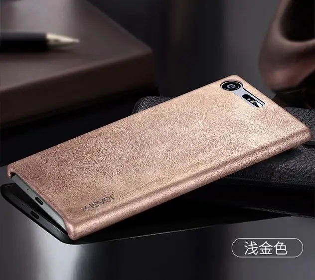 X-Level ретро кожаный чехол для Sony Xperia XZ Z3 Z5 XZ2 XZ3 Premium XA X Performance XA1 XA2 Plus Ultra XZ1 Compact Cover |