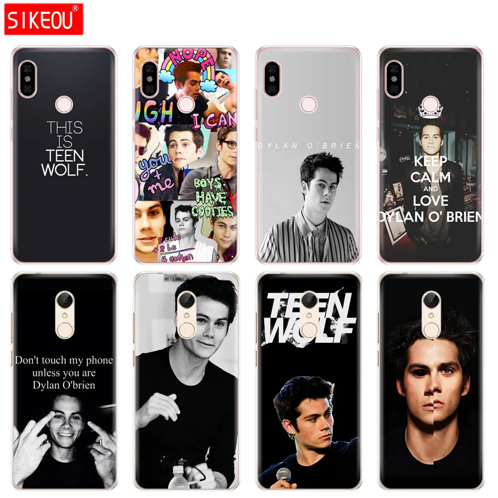Силиконовый чехол для телефона Xiaomi redmi 5 4 1 1s 2 3 3s pro PLUS note 4X 4A 5A Dylan Oɻrien Teen Wolf |
