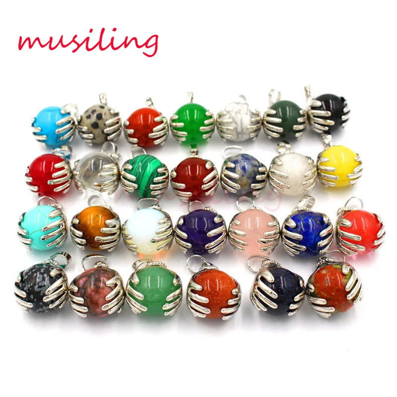 Подвеска маятник амулет с натуральным камнем Викка ведьма Европейский