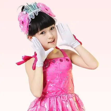 Новое поступление Детские тонкие эластичные этикет перчатки для детей комплект